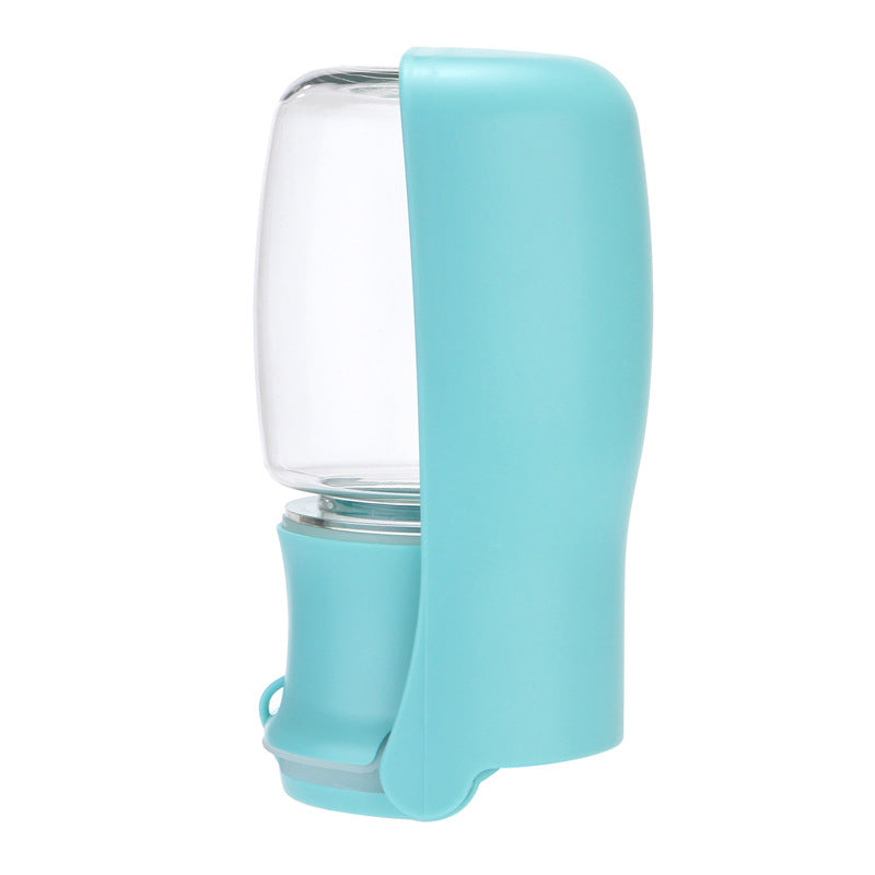 PawSheen Walk Water Bottle with fold-out drinking tray, view 6