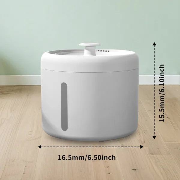 PawSheen Flowing Water Fountain for cats and dogs, 2.5 L, view 2