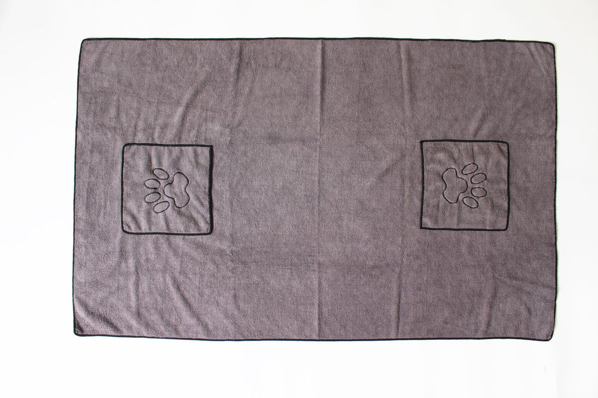 PawSheen Quick-Dry Dog Towel laid flat