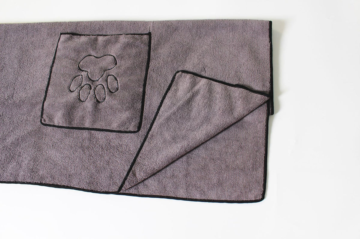 PawSheen Quick-Dry Dog Towel folded