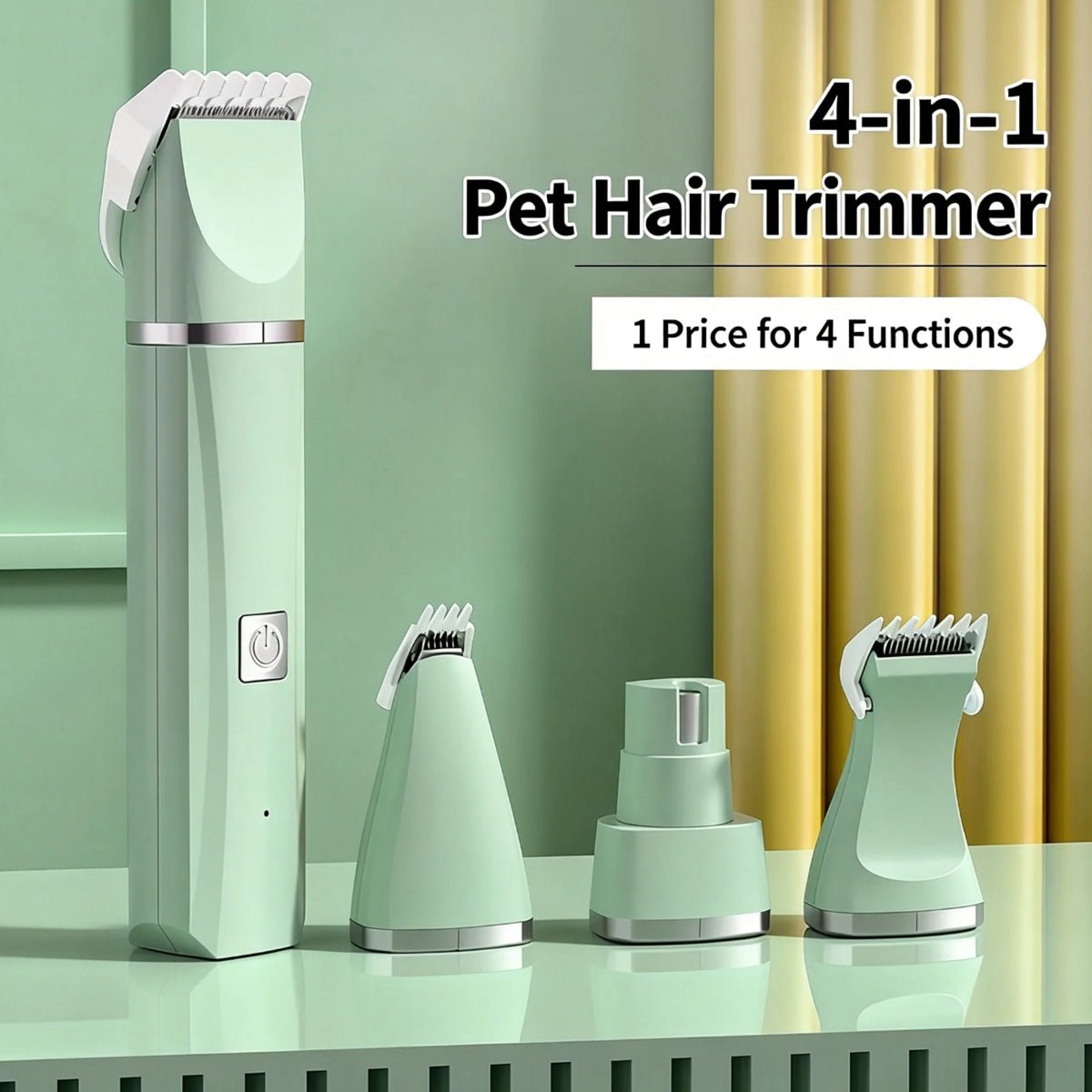PawSheen Quiet 4-in-1 Grooming Kit - PawSheen - Grooming Tools