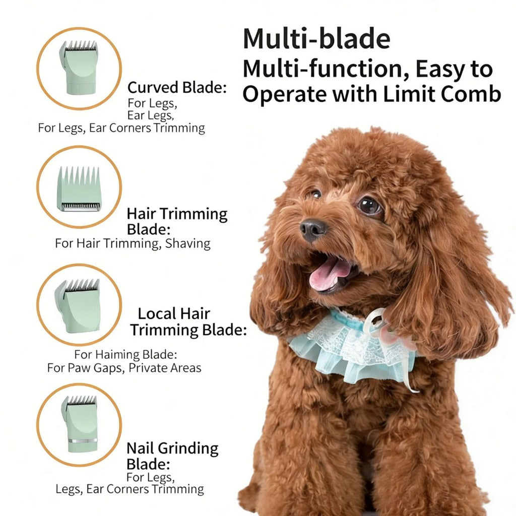 PawSheen Quiet 4-in-1 Grooming Kit - PawSheen - Grooming Tools