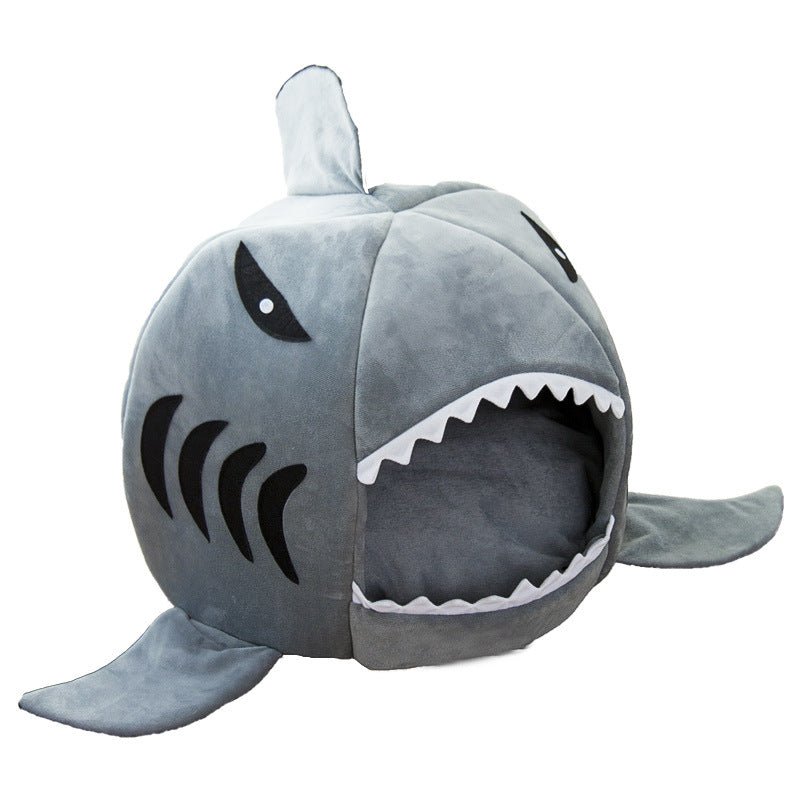 PawSheen Shark Cozy Cave Bed - PawSheen - Beds